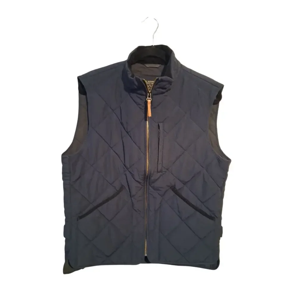 J. Crew Mens size Medium Quilted Heritage‎ Hunting Preppy Sussex Primaloft Vest